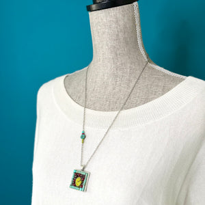 One of a Kind Mosaic Necklaces