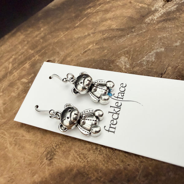 Teddy Bear Earrings