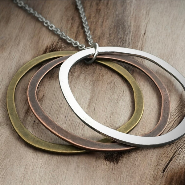 Circles Pendant Necklace