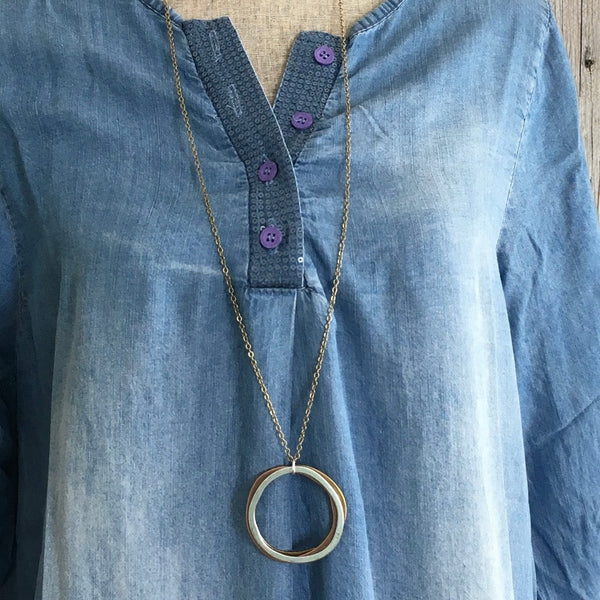 Circles Pendant Necklace