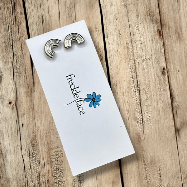 Rainbow Stud Earrings
