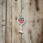 Red Wine Glass - Charm