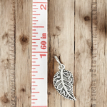 Small Fancy Leaf - Charm
