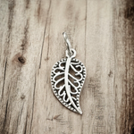Small Fancy Leaf - Charm