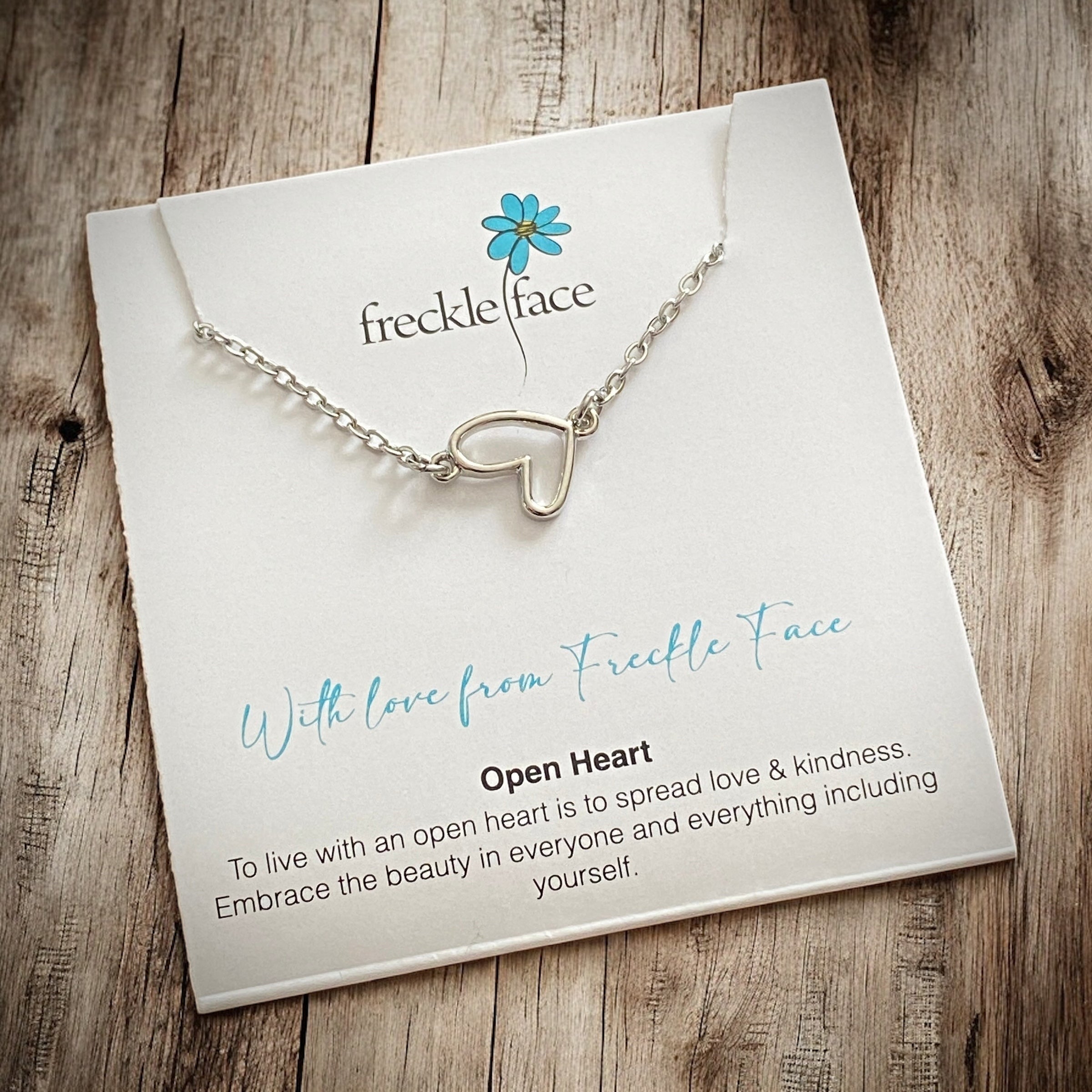 With Love from Freckle Face - Open Heart