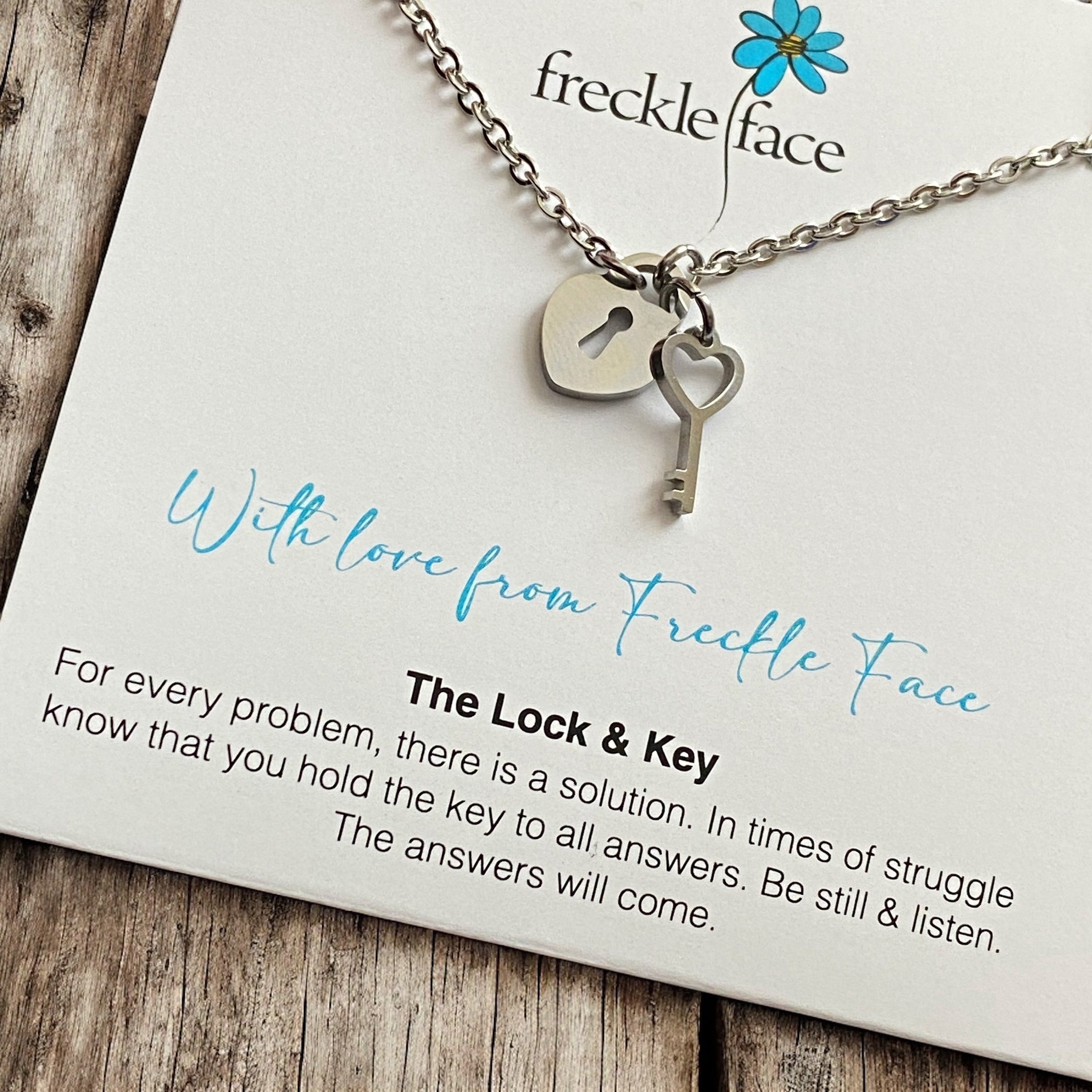 With Love from Freckle Face - Lock & Key