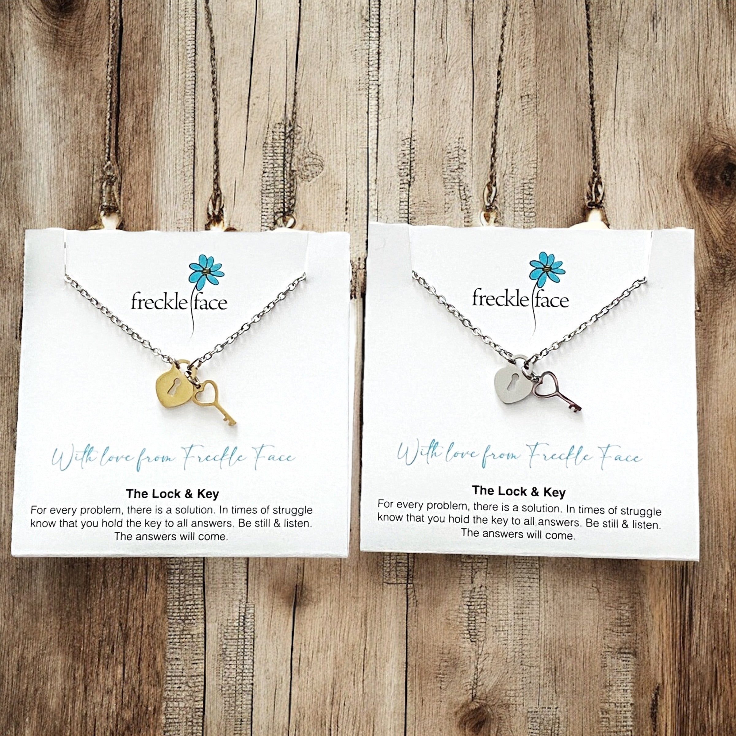 With Love from Freckle Face - Lock & Key