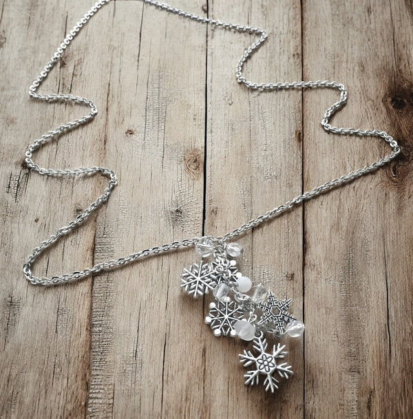Winter Wonderland Snowflake Necklace