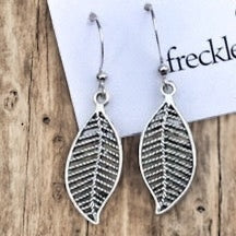 Filigree Leaf Earrings