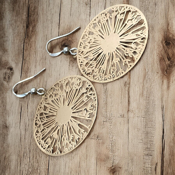 Dandelion Wish Earrings