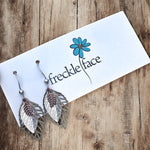 Layered Leaf Earrings