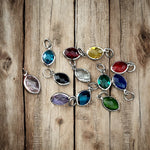 Birthstone charms