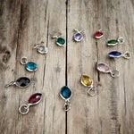 Birthstone charms