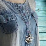 Double Flower Necklace