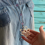 Double Flower Necklace