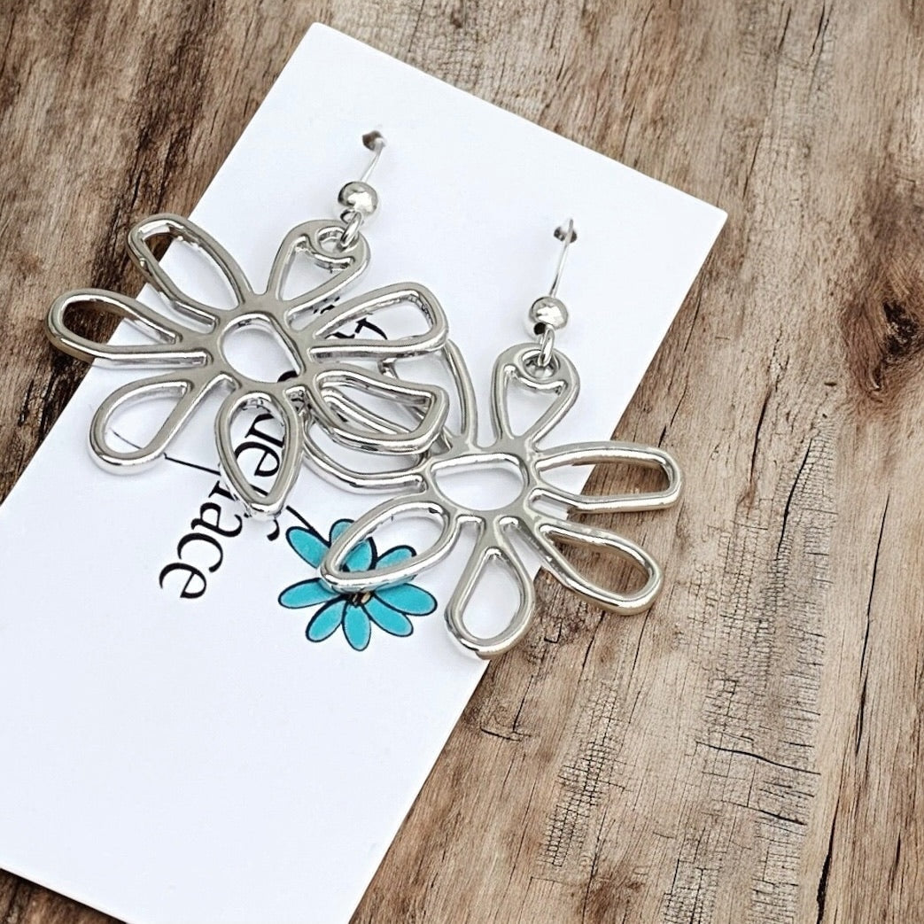 Breathe Flower Earrings