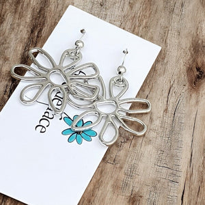 Breathe Flower Earrings