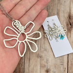 Breathe Flower Necklace & Earring Set