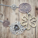 Bold Flower Bib Necklace