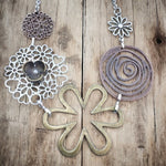 Bold Flower Bib Necklace