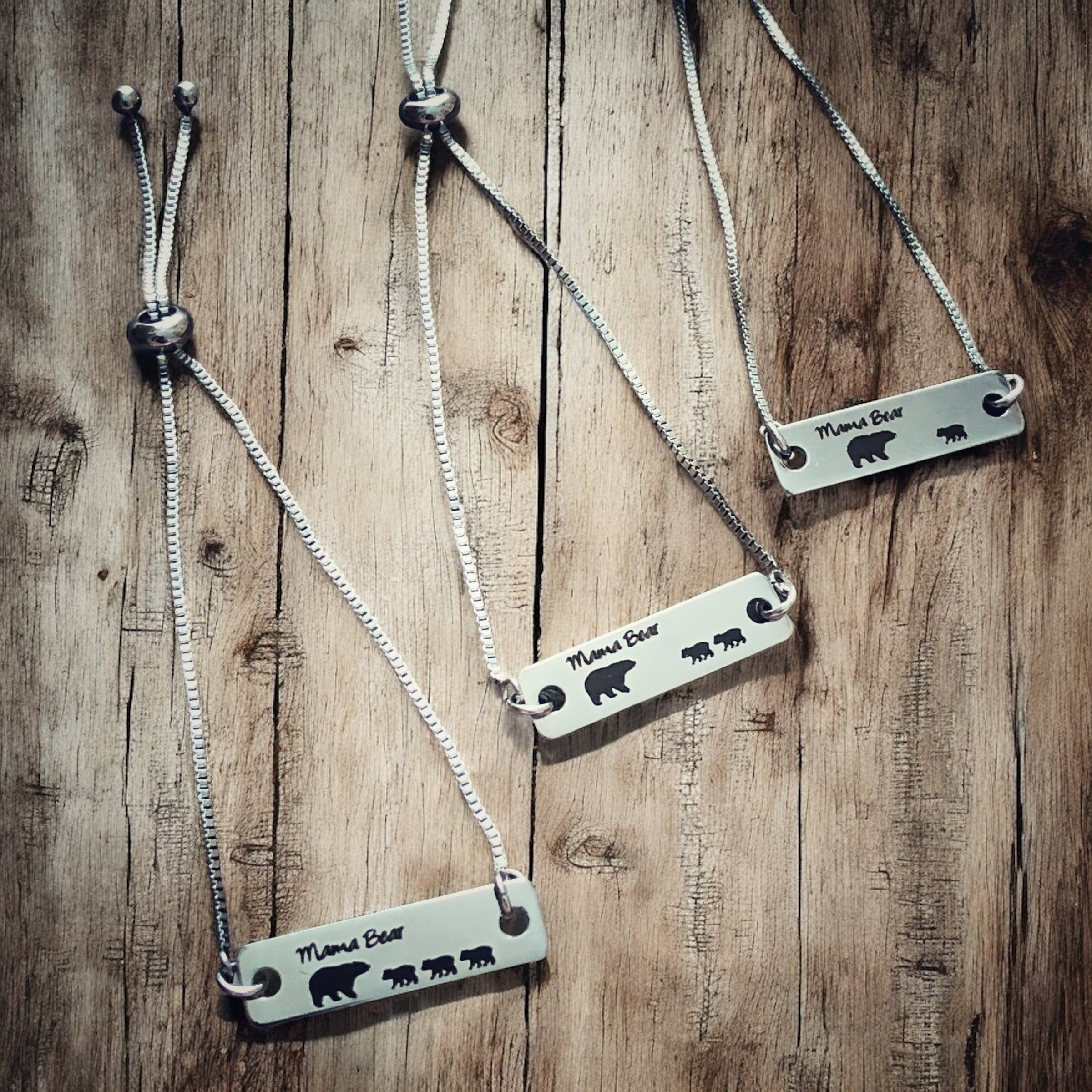 Mama Bear Adjustable Bracelets
