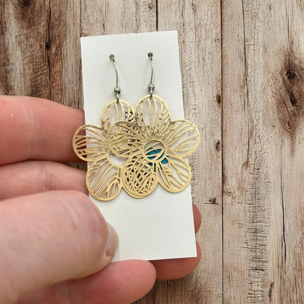 Full Flower Earrings