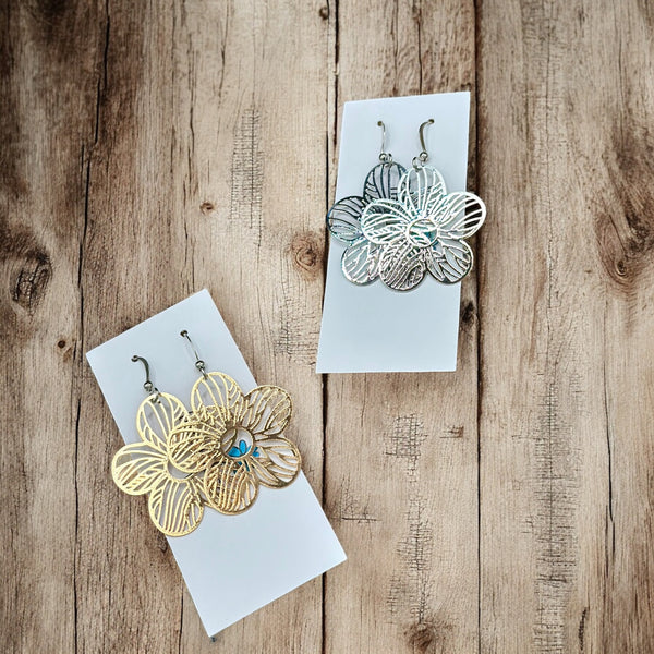 Full Flower Earrings