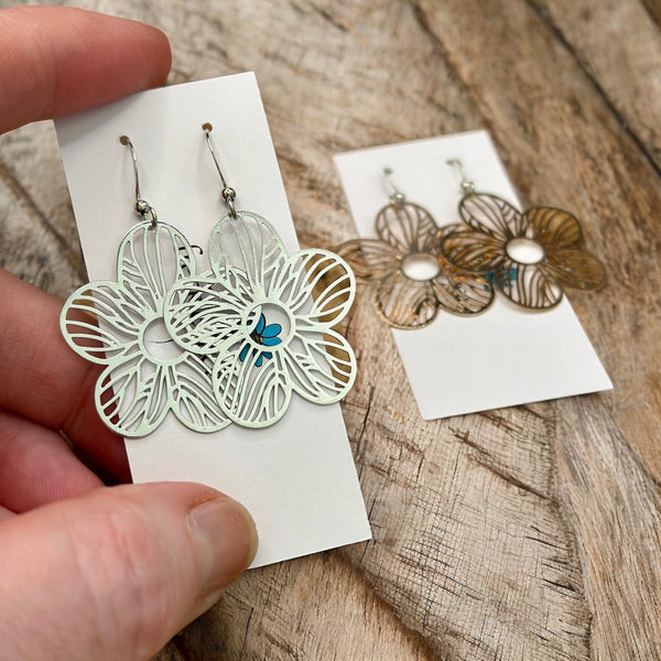 Full Flower Earrings