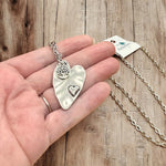 Heart & Tree Long Necklace