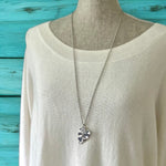 Heart & Tree Long Necklace