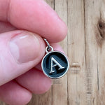 Letter initial charms