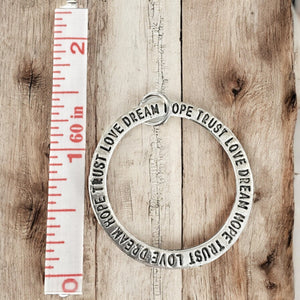 Love Dream Hope Trust Ring - Charm