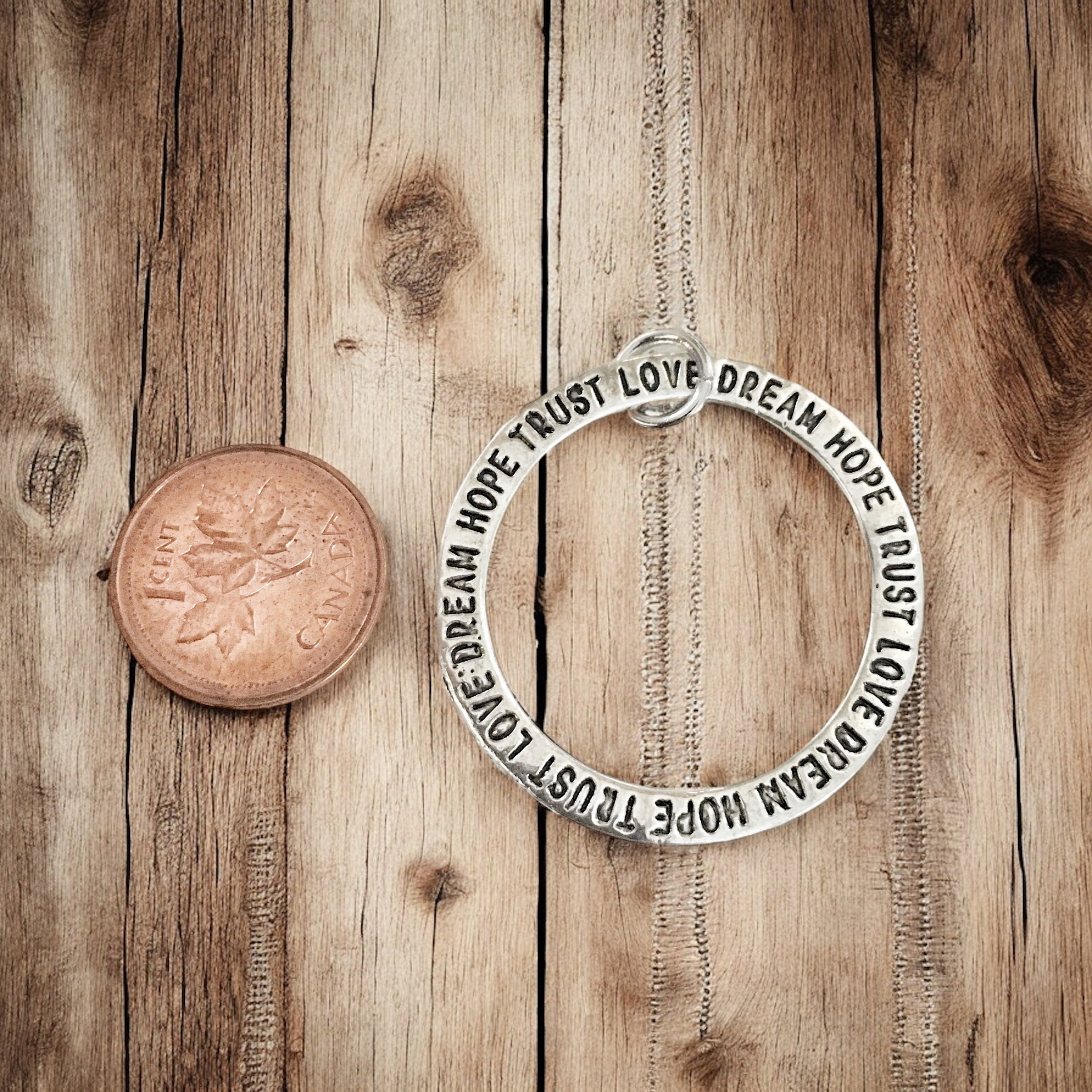 Love Dream Hope Trust Ring - Charm