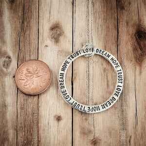 Love Dream Hope Trust Ring - Charm