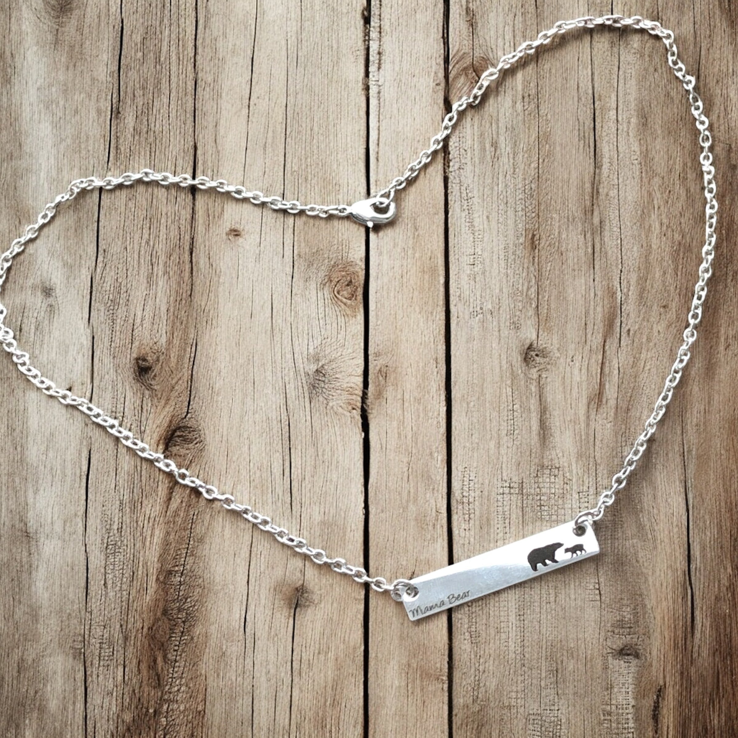 Mama Bear Bar Necklaces