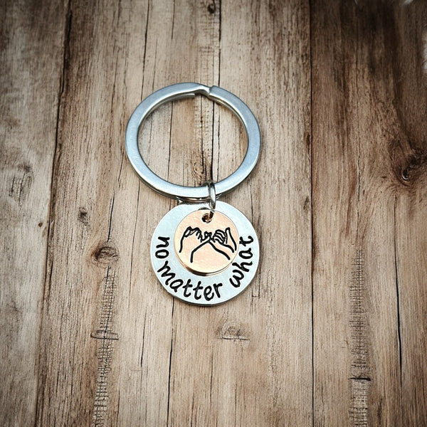 No Matter What Keychain