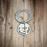 No Matter Where Keychain