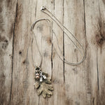Oak Leaf and Acorn Necklace