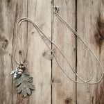 Oak Leaf and Acorn Necklace