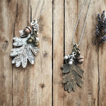 Oak Leaf and Acorn Necklace