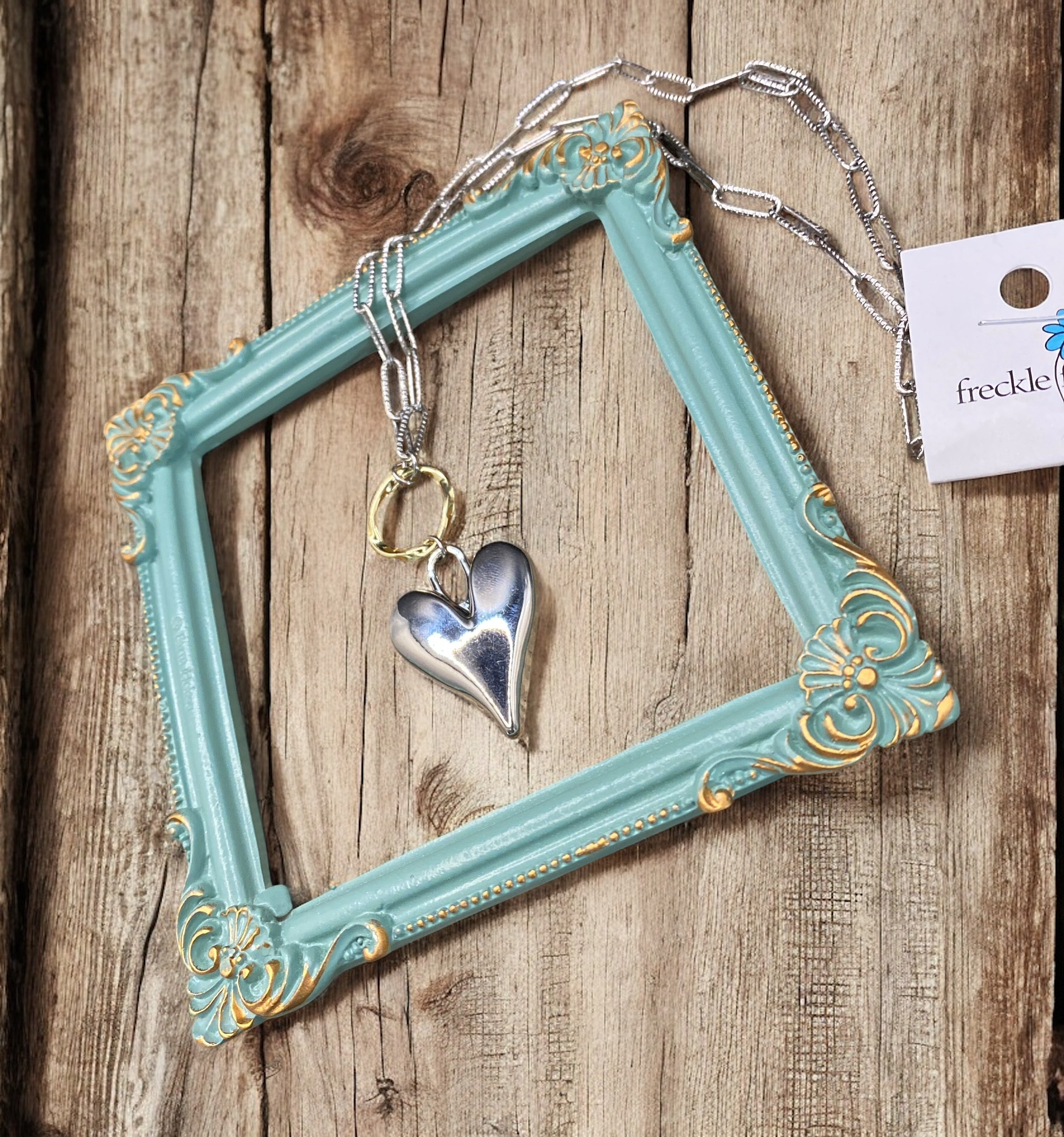 Paperclip Heart Necklace