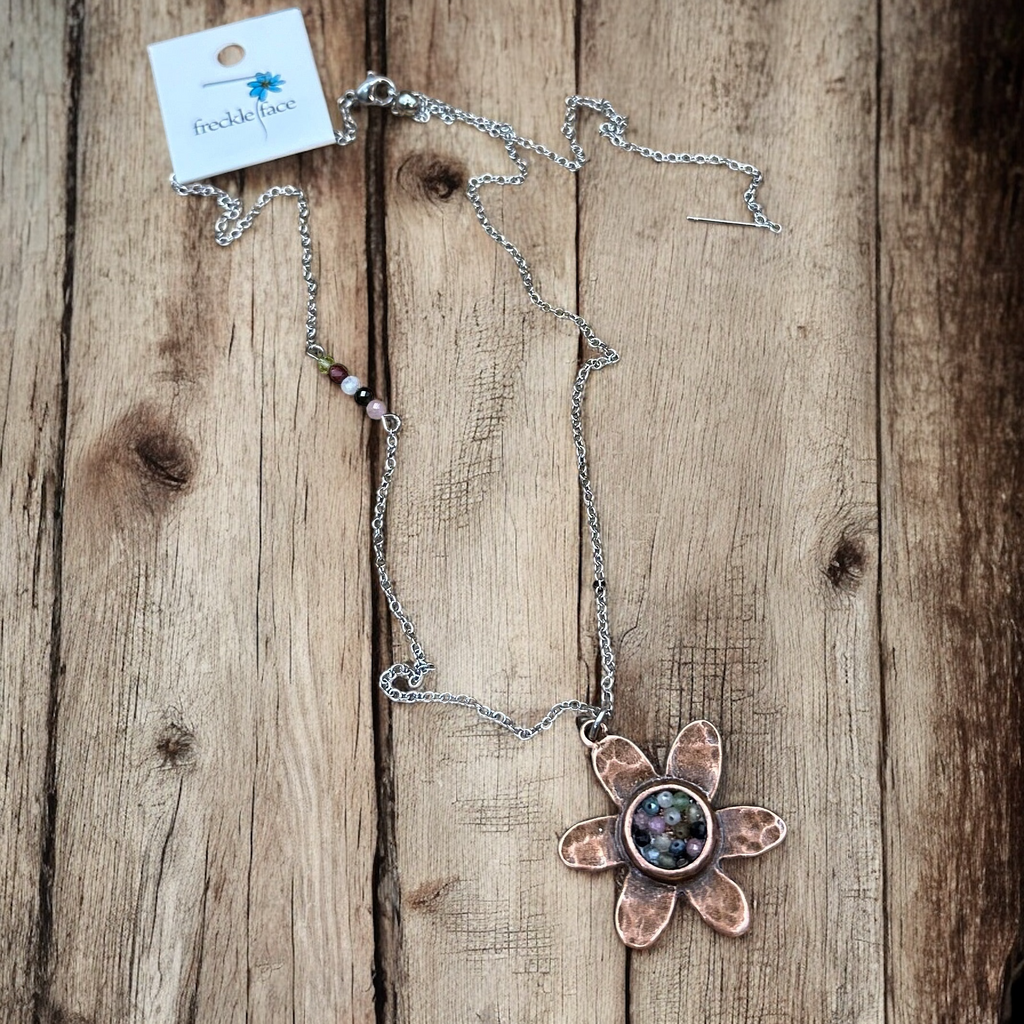 One of a Kind Mosaic Adjustable Necklace
