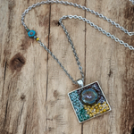 One of a Kind Mosaic Necklace