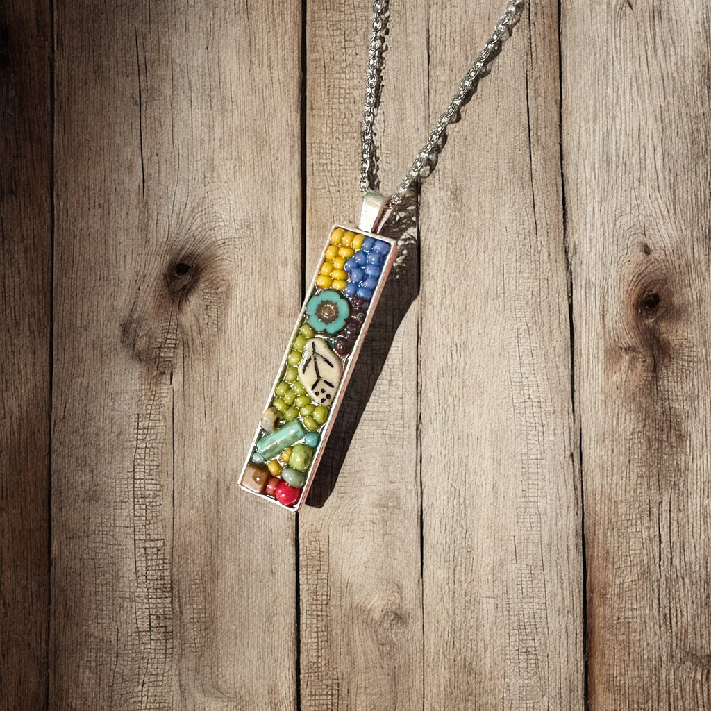 One of a Kind Mosaic Necklace
