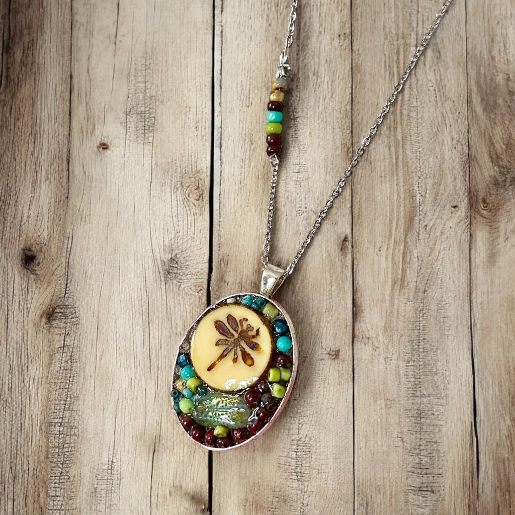 One of a Kind Mosaic Necklace