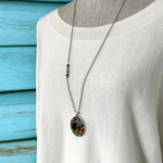 One of a Kind Mosaic Necklace