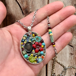 One of a Kind Mosaic Necklace
