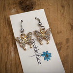 Sparkly Butterfly Earrings