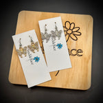 Sparkly Butterfly Earrings