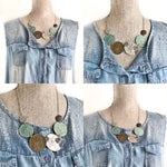 Bold Medallion Bib Necklace